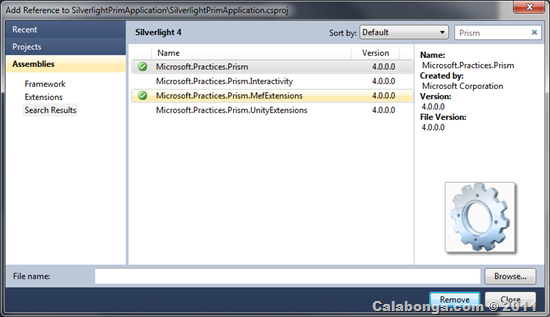 Как сделать Prism (MEF) приложение на Silverlight