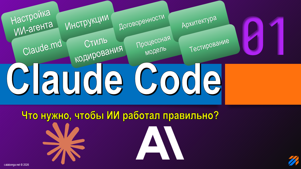 Настройка ИИ-агента Claude Code (1 из 3)