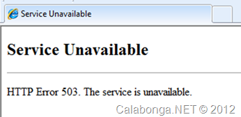 ServiceUnavailable